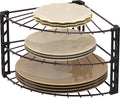 Simple Houseware 3-Tier Counter Corner Shelf Organizer, Bronze