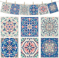 6 Packs Swedish Paper Cloths for Kitchen, Reusable Paper Towels Washable Dish Rags, Highly Absorbent Kitchen Towels Quick Drying Swedish Sponge Cleaning Dish Cloths(Pink Six-Petal Floral)