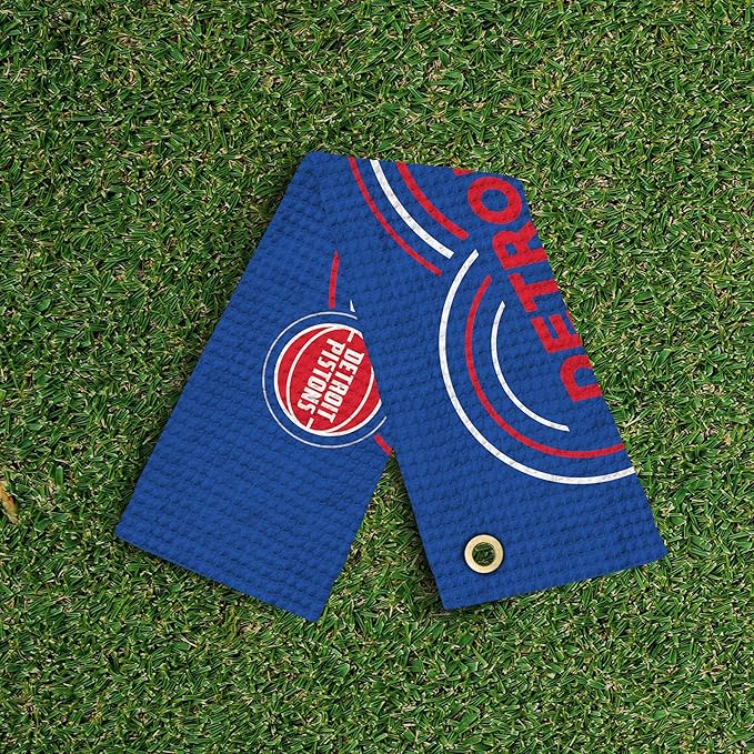 Northwest NBA Golf Towel – Official Licensed Microfiber Waffle Fabric, Absorbent 16x25 in Club Cleaning Accessory