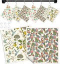 Kitchen Swedish Dishcloths with Hooks - 6 Pack Reusable Dish Cloths for Washing Dishes Fast Drying Cute Fun Swedish Dish Towels Washable Cleaning Sponge, Trees Fruits