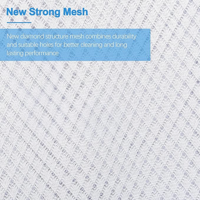 GOGOODA Mesh Laundry Bags, Delicates Washing Bags for Sweater Blouse Hosiery Bras Premium Wash Bags for Travel Storage Organization (6 Set)