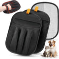 Salhap 2Pcs Pet Hair Removal Glove for Cats & Dogs, 2025 Newly Upgraded Five-Finger Electrostatic Pet Hair Gloves, Reusable Pet Hair Remover Tool for Laundry, Couch, Carpet, Car Seat