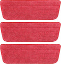 3 Pack Microfiber Reusable Mop Pads for Bona Mop, Wet/Dry Floor Cleaning Refill Mop Pads, Spray Mop Hard Wood Floor Mop Pads Refills, Machine Washable Power Mop Pads Replacement