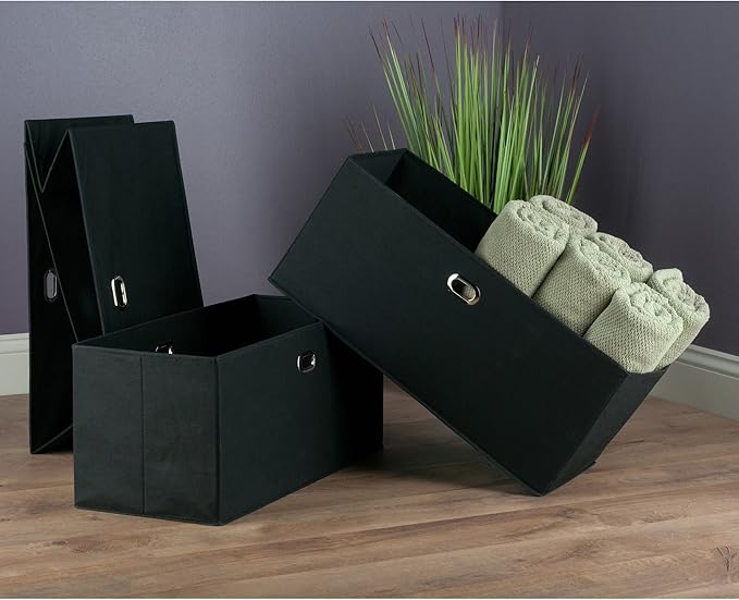 Winsome Wood Torino Storage/Organization, Black