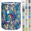 Merdes 19.7’’ Waterproof Foldable Laundry Hamper, Dirty Clothes Laundry Basket, Linen Bin Storage Organizer for Toy Collection (Jungle)