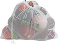 Mesh Equipment Bag - 32” x 36” and 24” x 36” - Adjustable, sliding drawstring cord closure. Perfect mesh bag for parent or coach, making it easy to transport and keeping your sporting gear organized.
