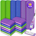 Reusable Mop Pads for Swiffer PowerMop - Microfiber Mop Pads Refills Mop Heads Replacement for Swiffer Mop Spray Mop Floor Mop, Washable Reusable Floor Mopping Refills, 18 Pack